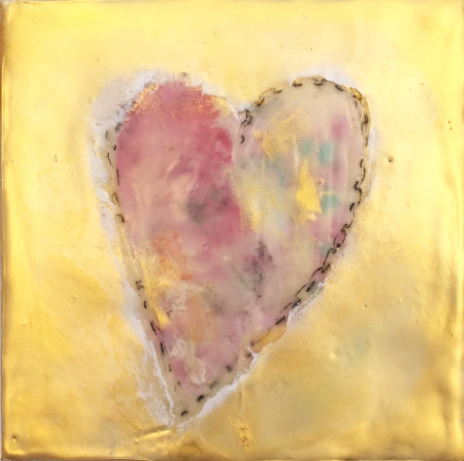 "LOVE NOTE 3"     6" x 6"