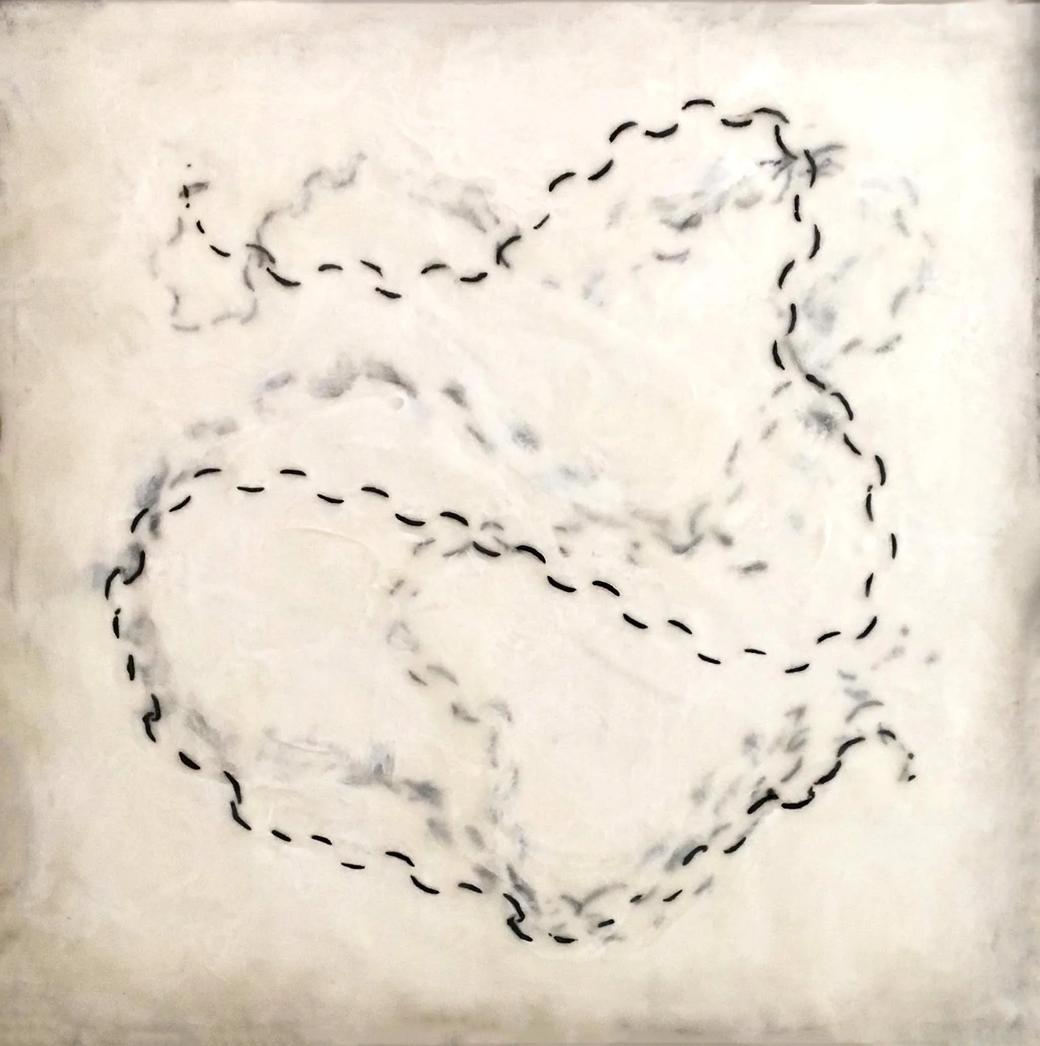 "FLIGHT PLAN 1" 24" x 24"