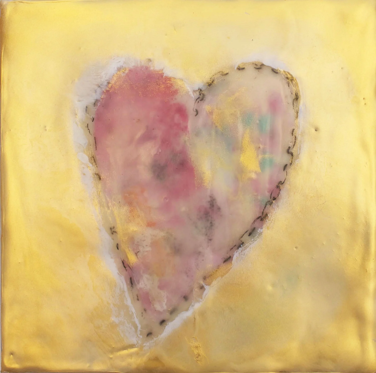 "LOVE NOTE 2" 6" X 6"