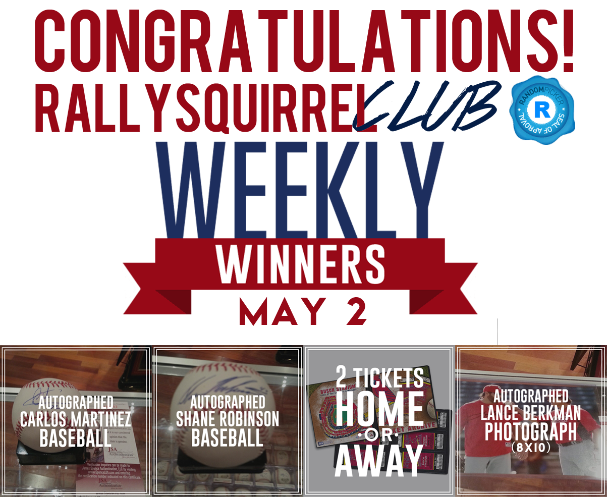Congratulations Week 4 Winners