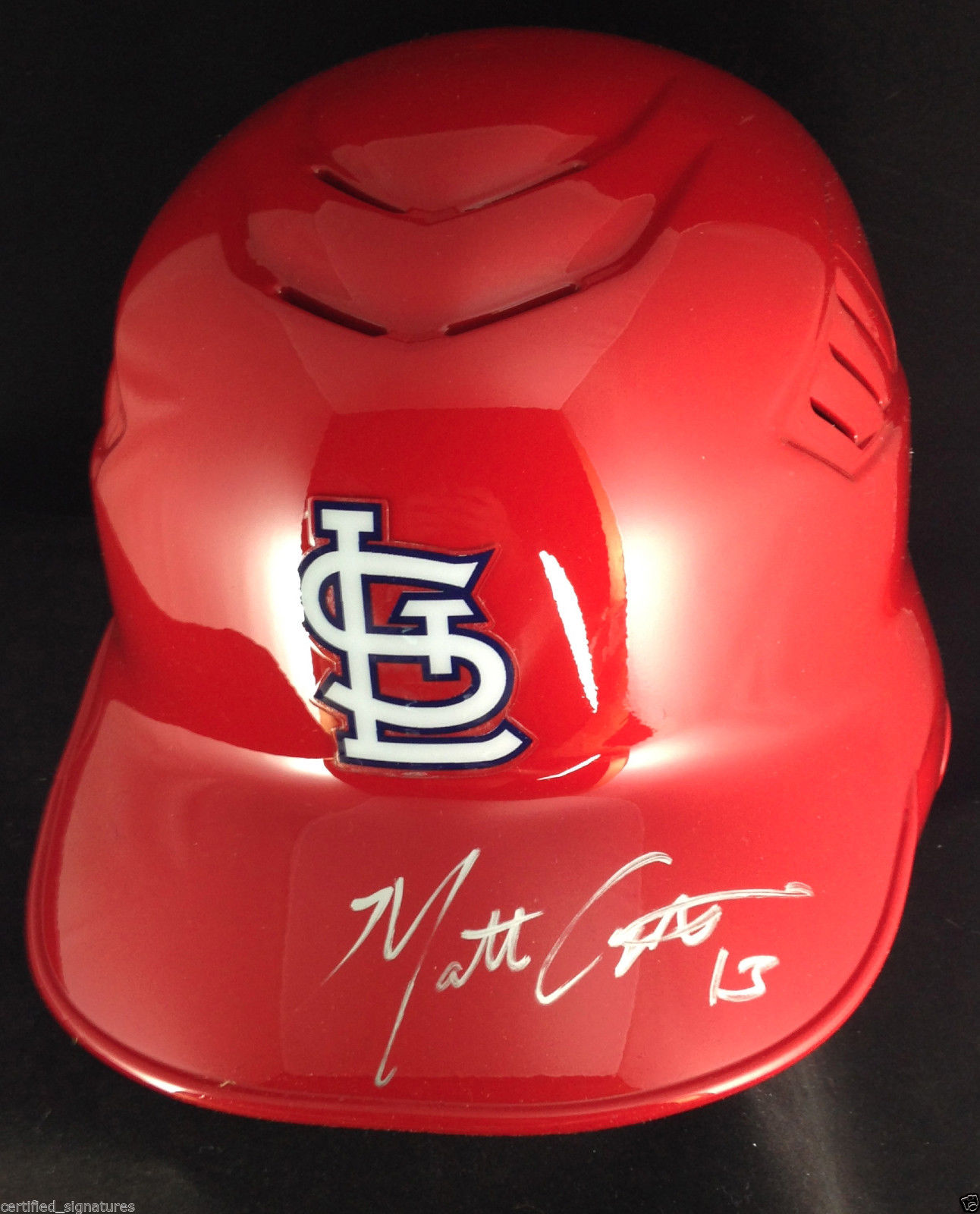 Signature and helmet may not be exact one shown in picture but will be similar. 