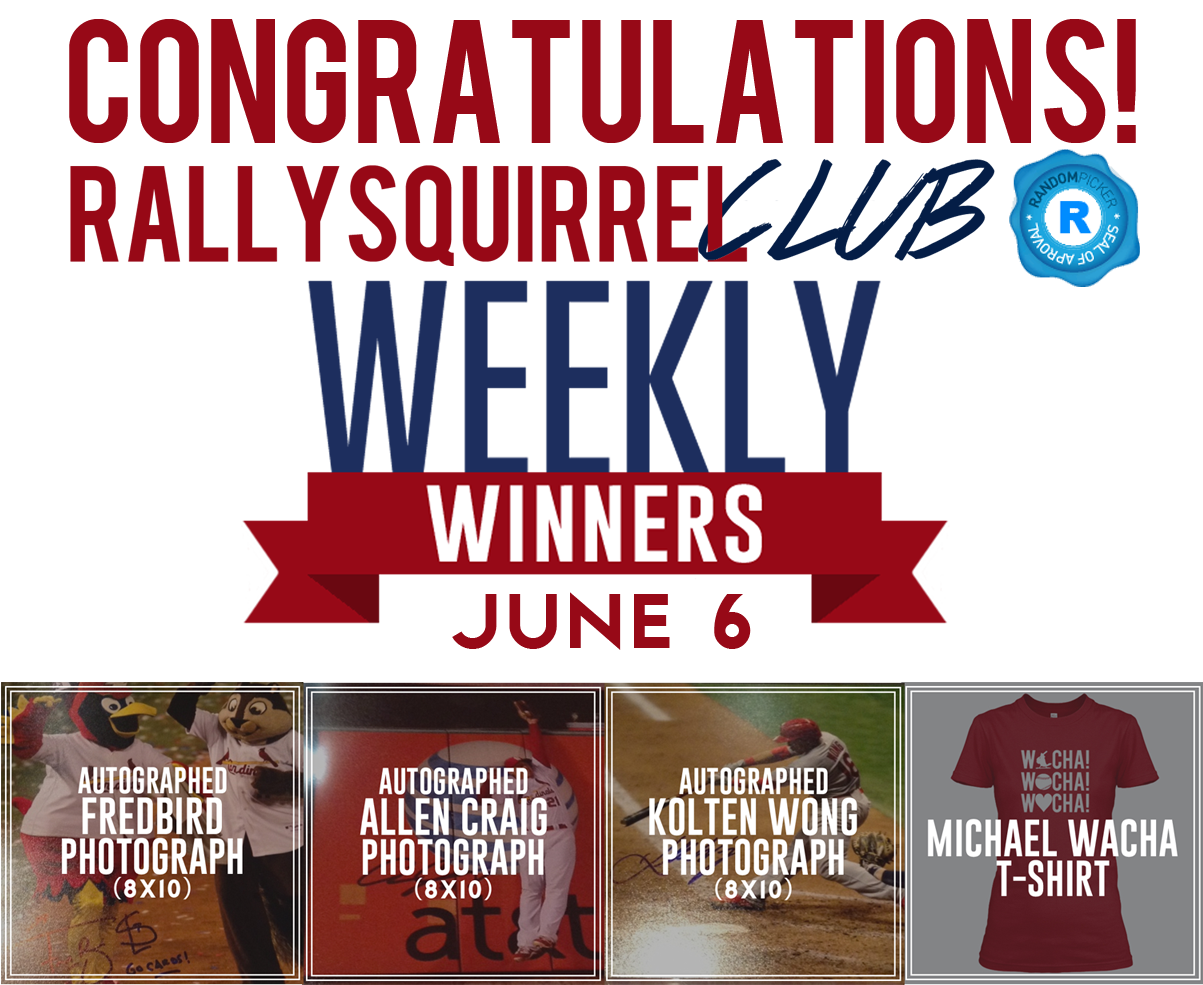 Congrats Week 9 Winners!&nbsp;