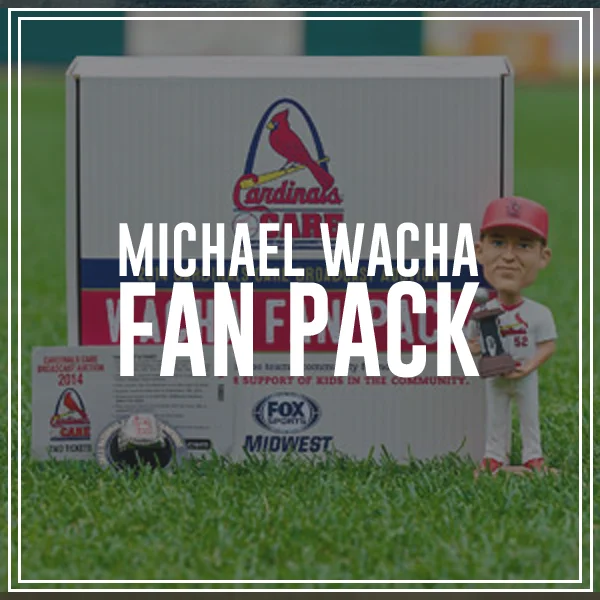 *Each fan pack comes with a Michael Wacha 2013 National League Championship Series MVP Bobblehead, a replica 2013 National League Champions Ring, and a 2014 ticket voucher good for two tickets to a regular season home game. 