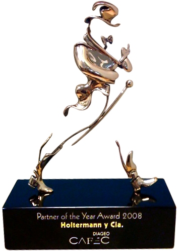 Johnnie Walker Custom Bronze Sculpture Awards