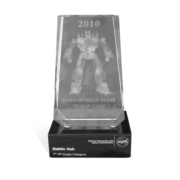 NASA Optimus Prime Awards