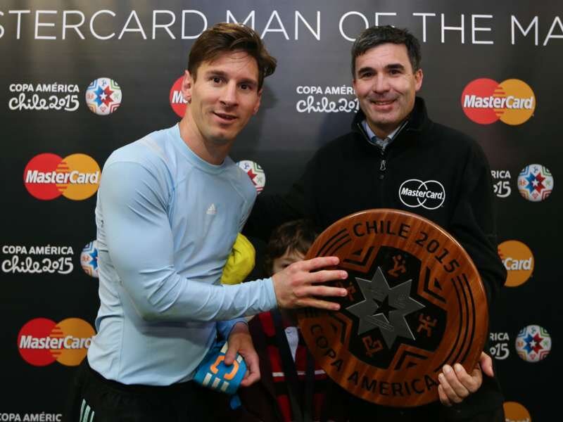 Messi Copa America award recipient
