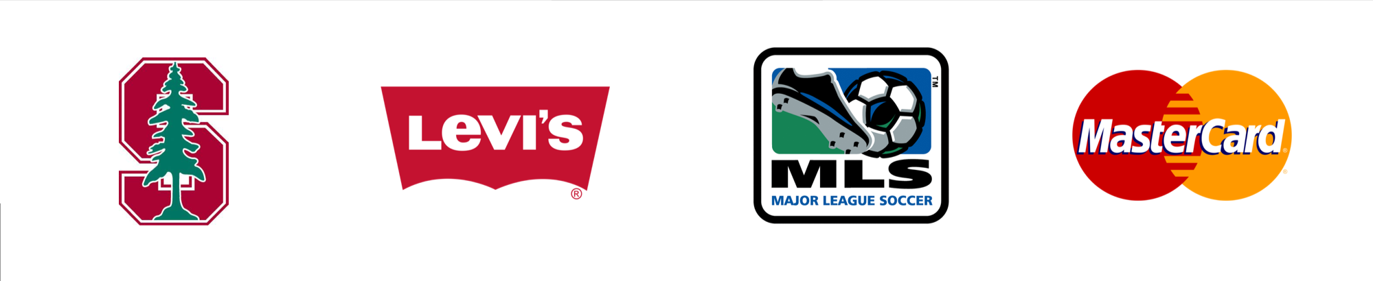 Levi's, MLS and Mastercard logos