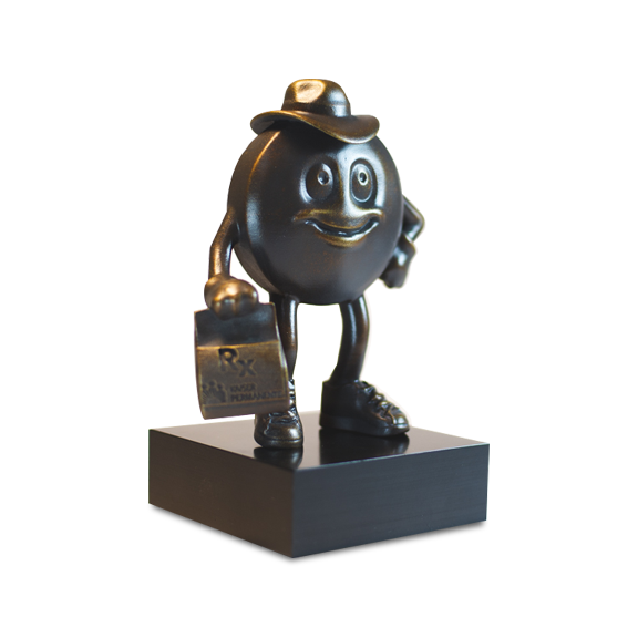Custom mascot award
