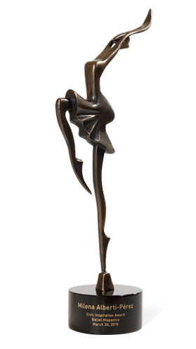 Ballet custom cast sculpture award