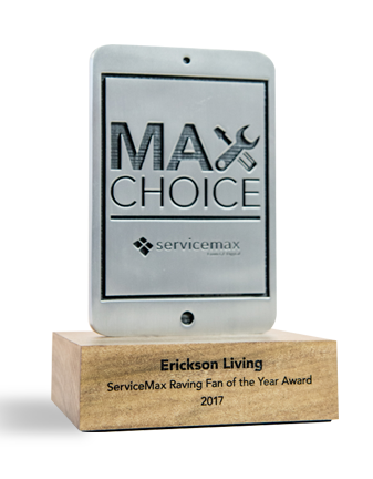 Max Choice custom fabricated award