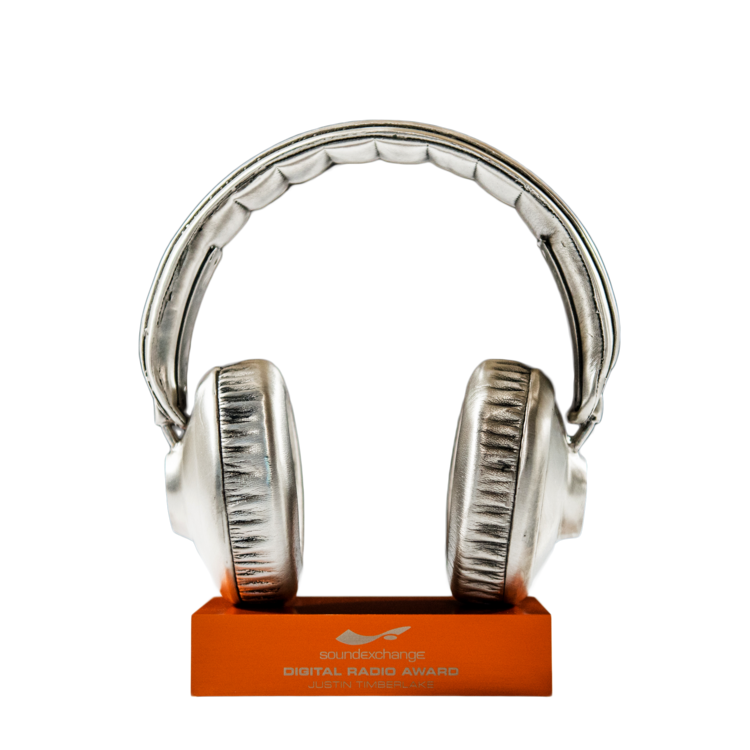 Headphones sculpture award