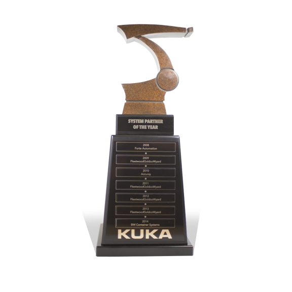 KUKA custom perpetual award