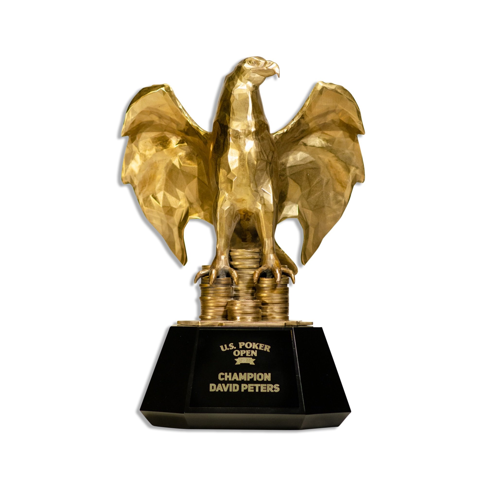 US Poker Open custom sculpture award