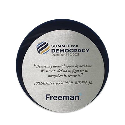 Summit for Democracy sustainable award
