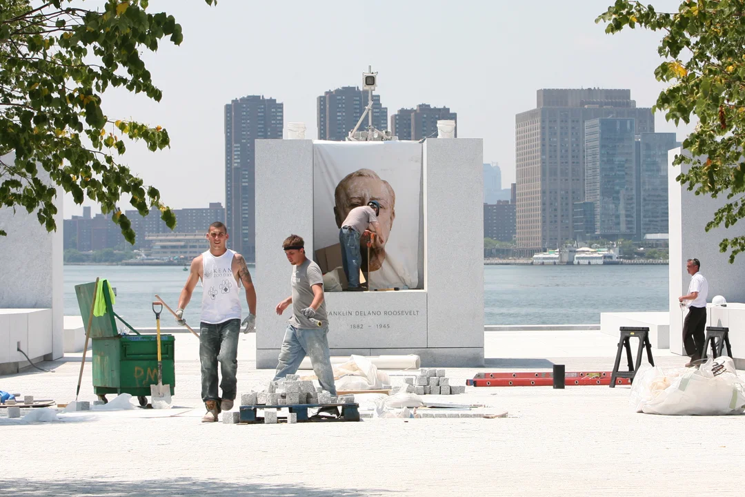 FDR Memorial, Louis Kahn
