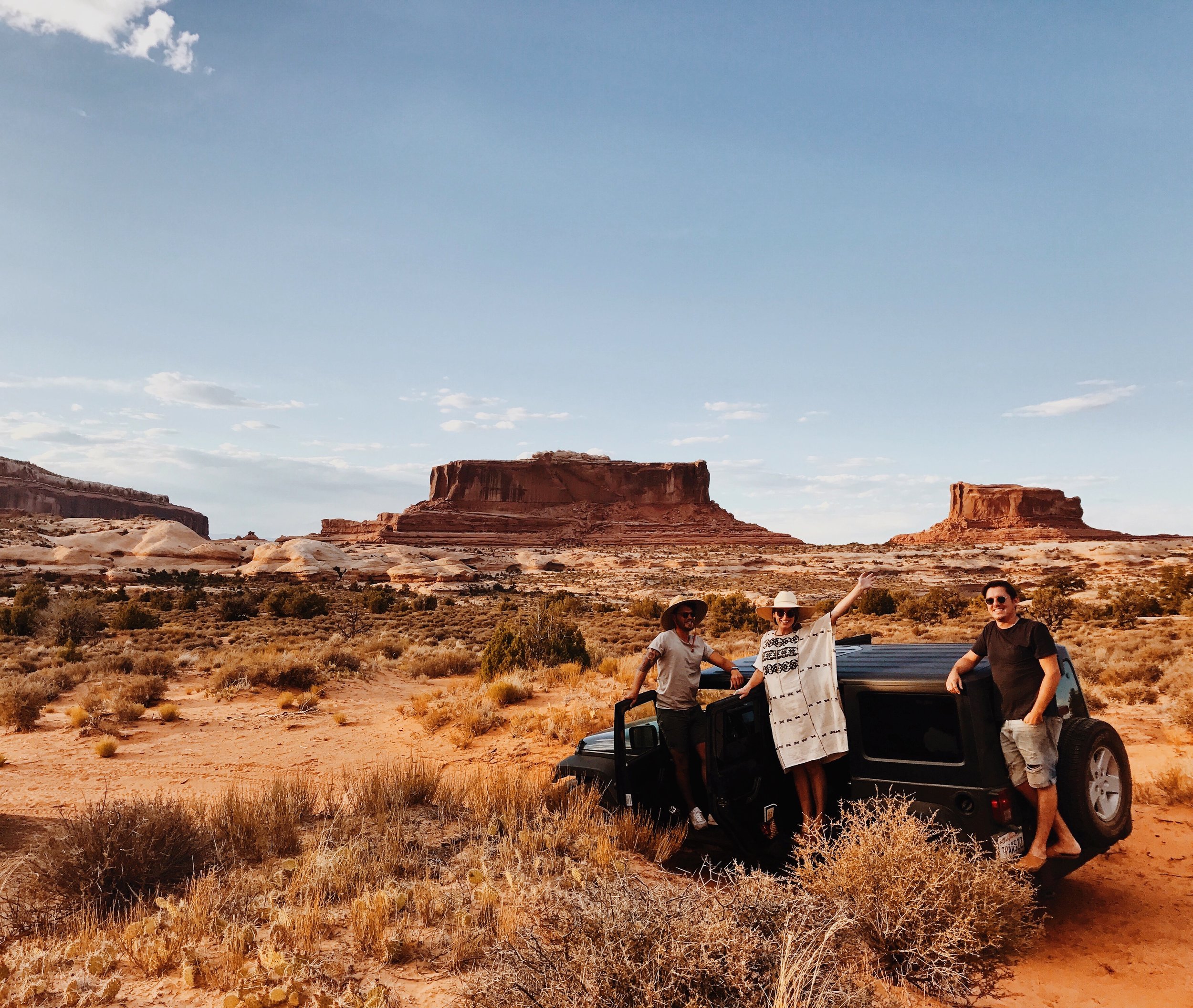 After all that green and mountains we were headed straight to the desert. We swooped up our good friends Sara and Rich Combs to join us on the last week of the trip. I was quite excited to get some red dirt on the Jeep and explore parts of Moab that I haven't seen and return to the places I love so much about Utah. 