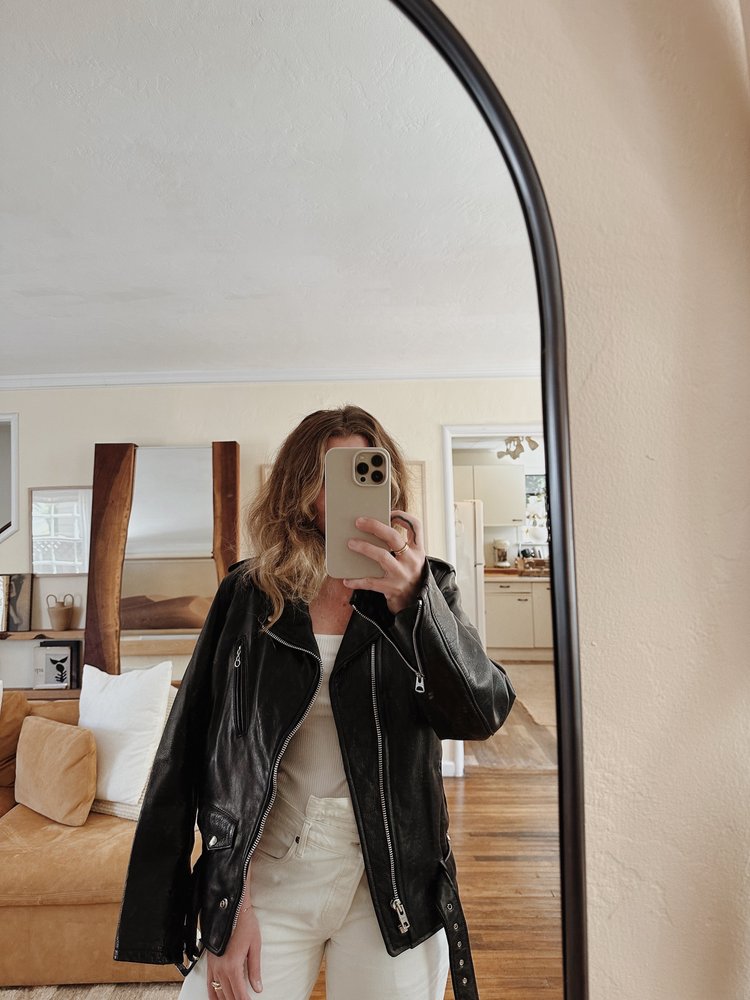 Leather Jacket — Aleksandra Zee