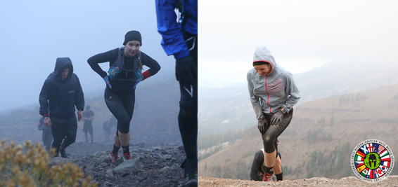 1st & 2nd lap of the summit (9000') It may look more goth in the 1st summit, the 2nd summit was much colder and windier.