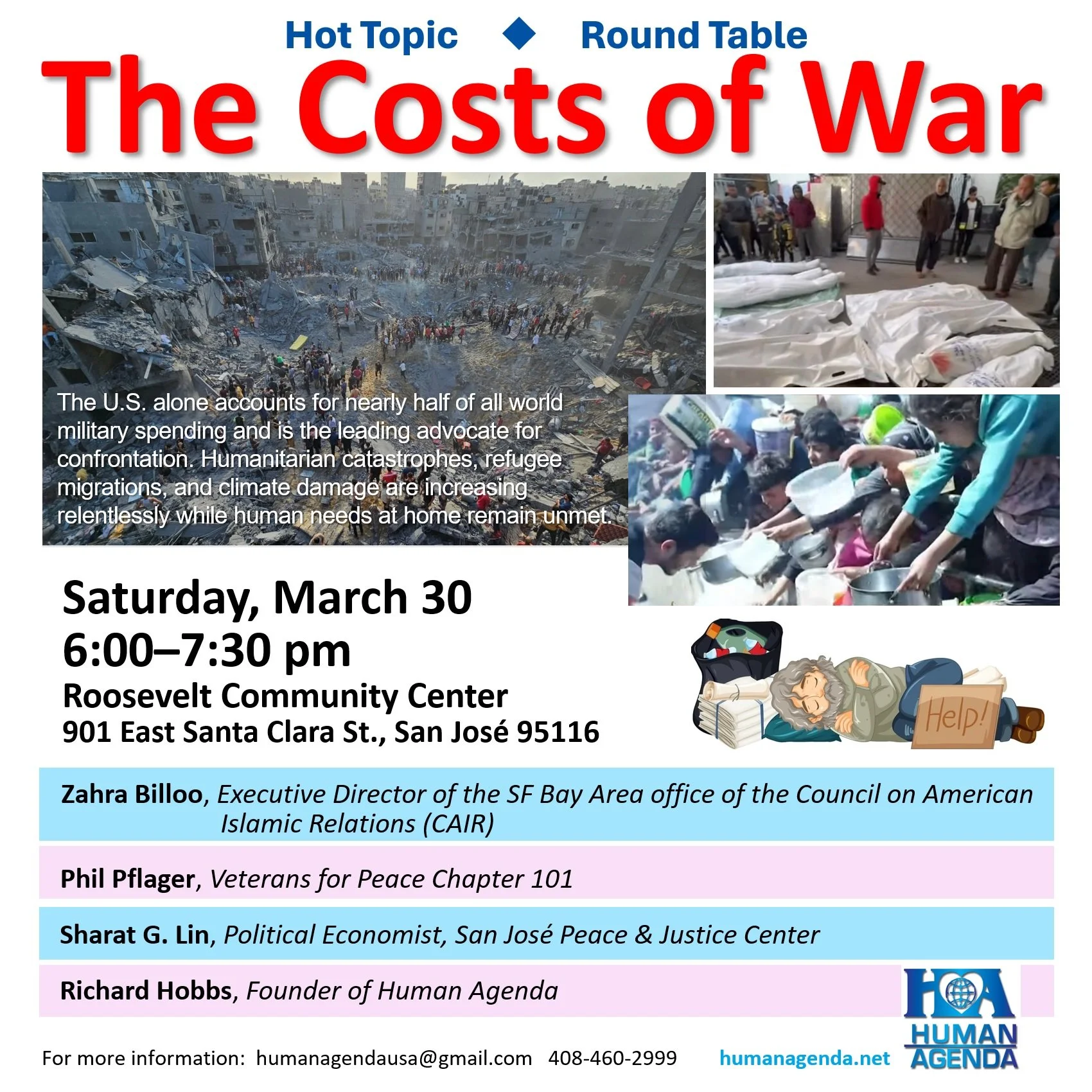 Round Table: The Costs of War - March 30