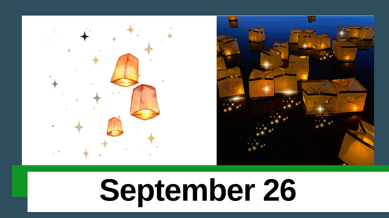 Hope floats water lantern festival