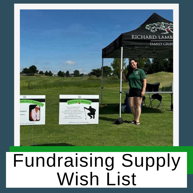 Richard Lambert foundation wish list for grief services