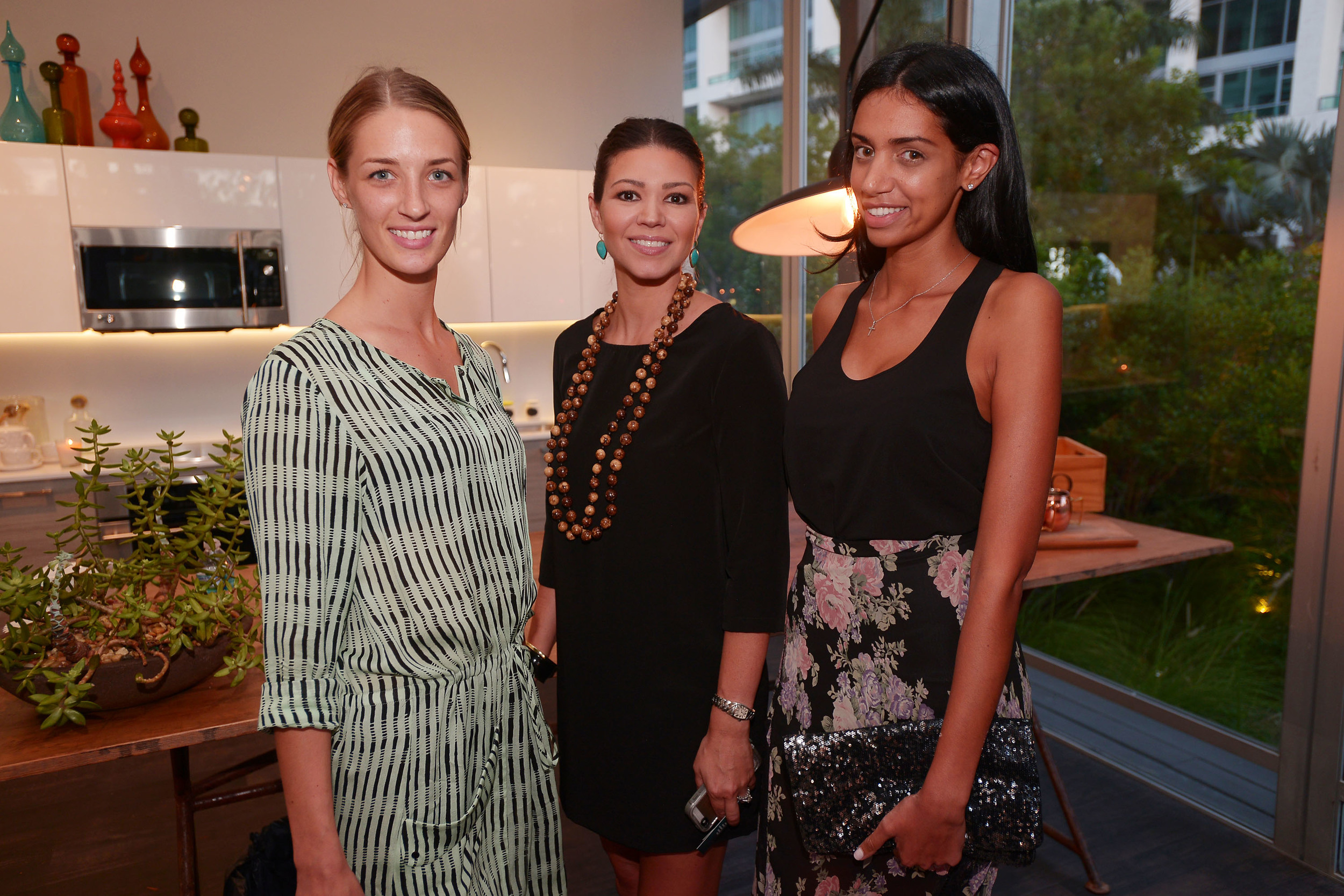 Andrea Gaughan, Ena Espino & Samar Memhail at the Craig Robins talk at HYDE Midtown. (Photo Credit: World Red Eye)