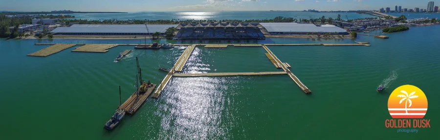 Miami International Boat Show Prepping For Event At Marine Stadium (Photos)
