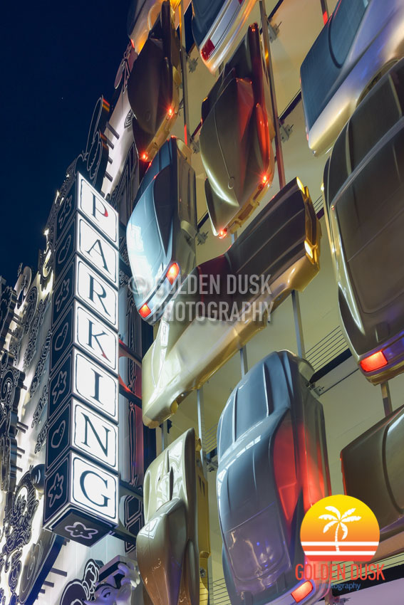 Photos Of The Design District Museum Garage At Night — Golden Dusk  Photography