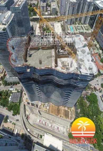 Brickell Flatiron on the 49th floor