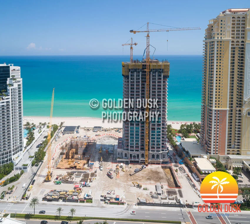 The Estates at Acqualina Construction