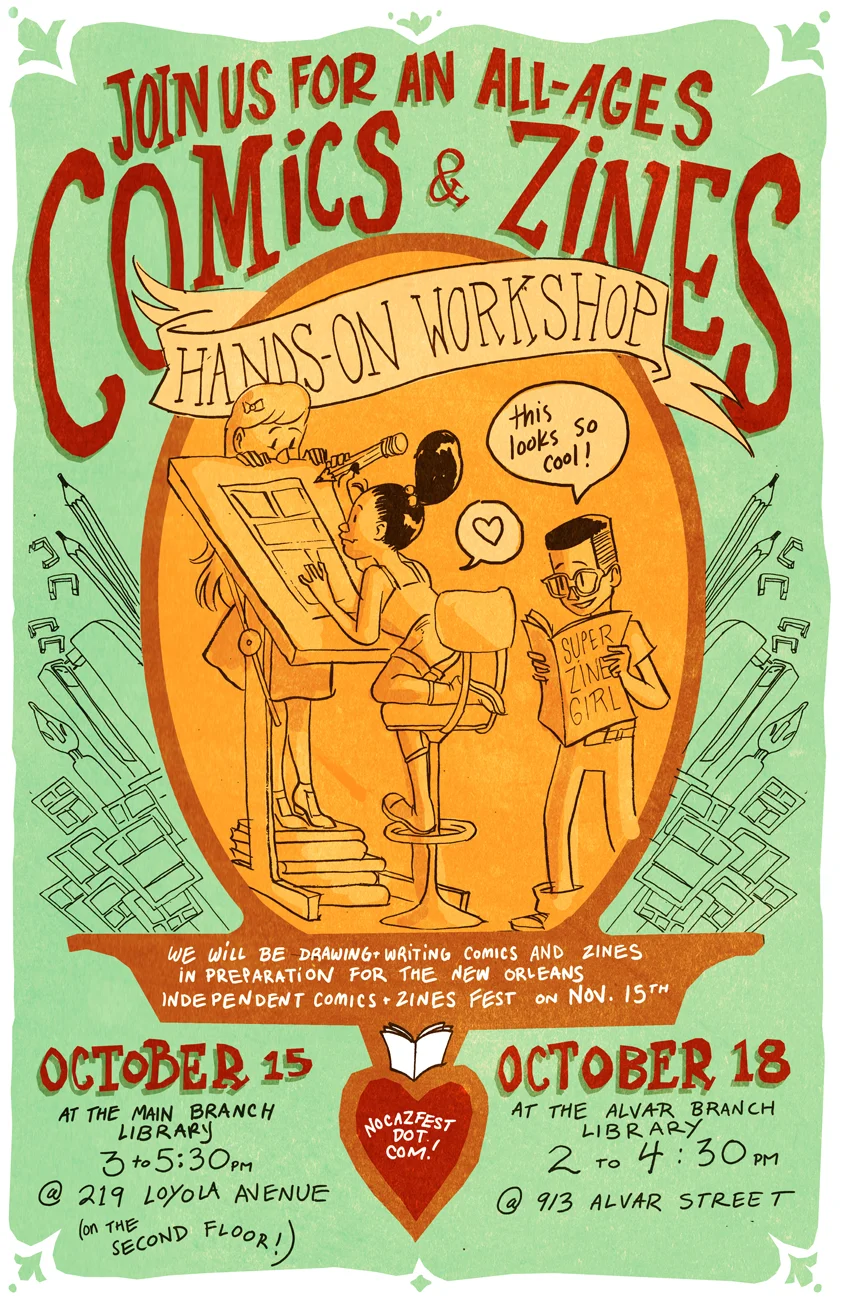 Poster for Library Workshop