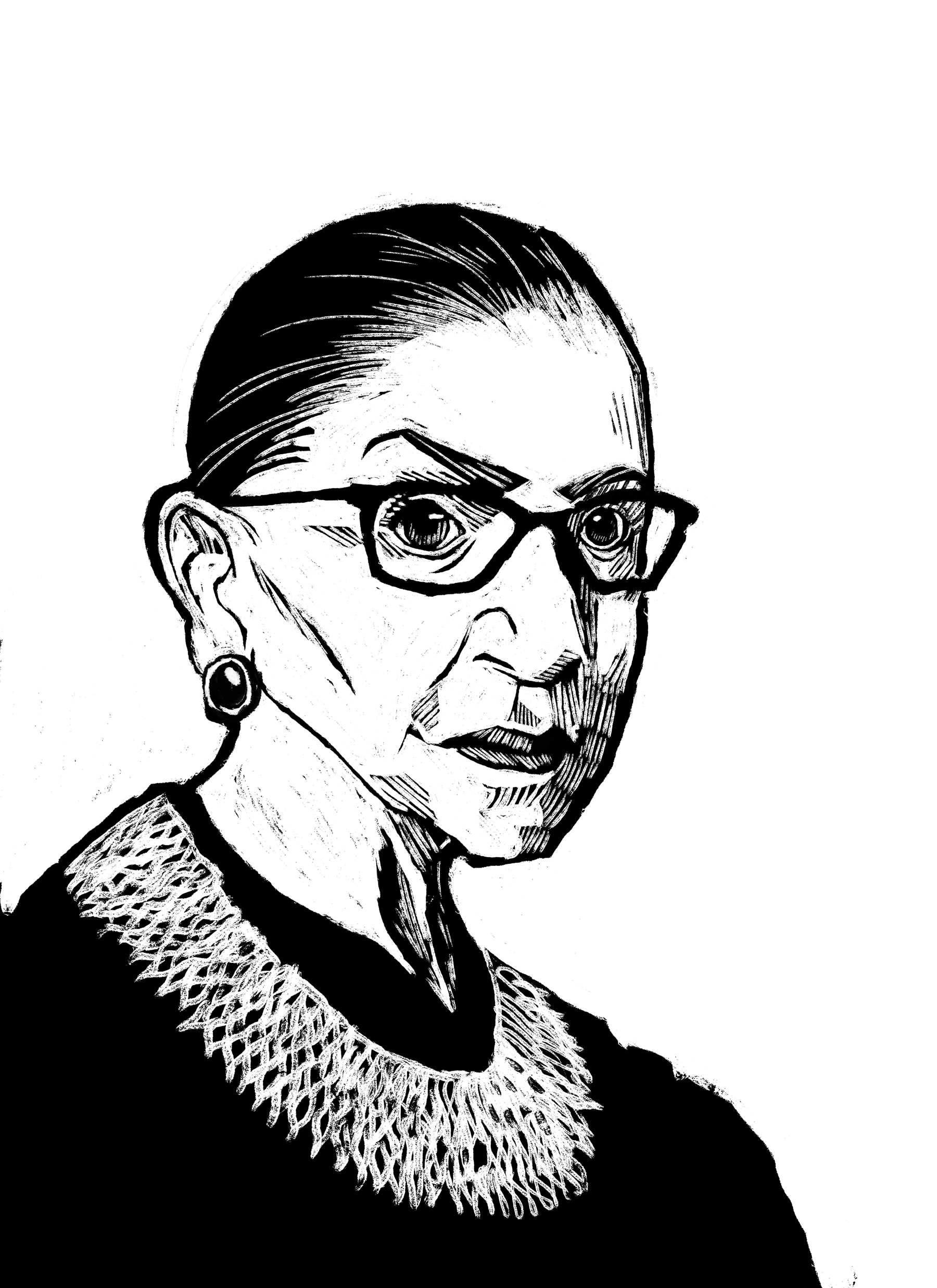 Ruth Bader Ginsburg Portrait - Penguin Randomhouse