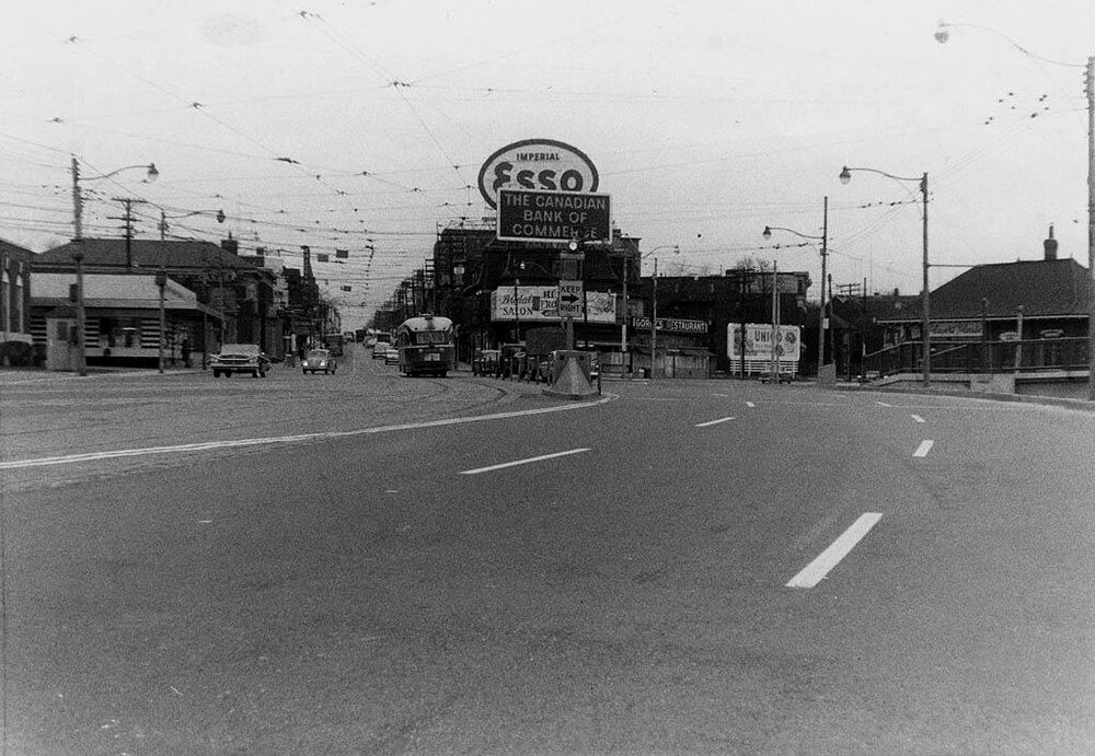 Ruth Frocks, November 1959. The cupola of the former hotel has been removed.