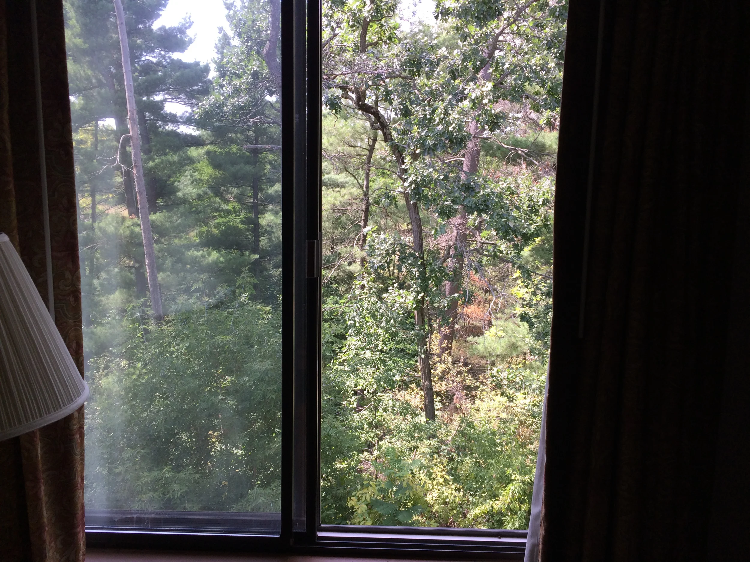 View from our room - peaceful!