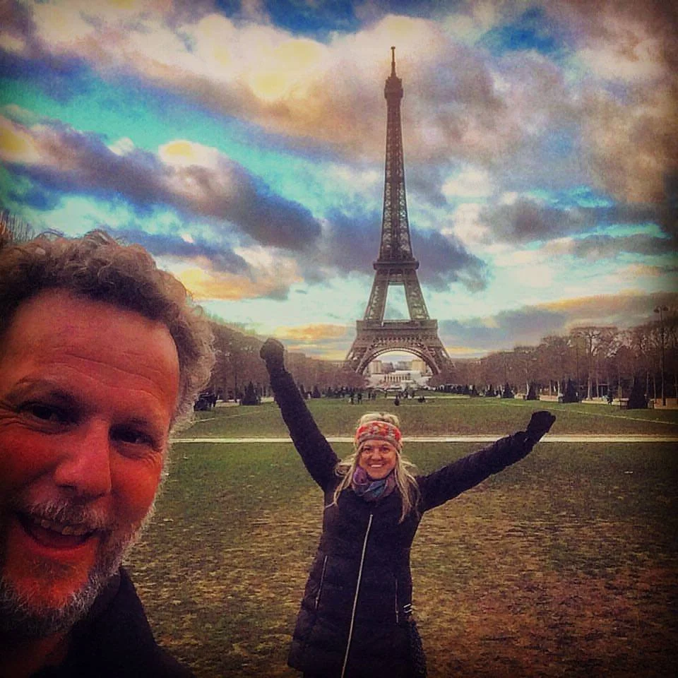 Doug &amp; Teresa Wyckoff from The He &amp; She Show visit Paris
