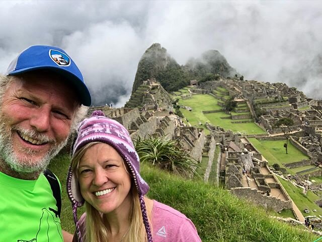 Machu Picchu was our fourth of the seven modern wonders of the world. We hiked for 4 days over two 14,000 ft passes to get here. It was an incredible life experience. What 7 wonders of the world have you visited? #sevenwondersoftheworld #machupicchu 