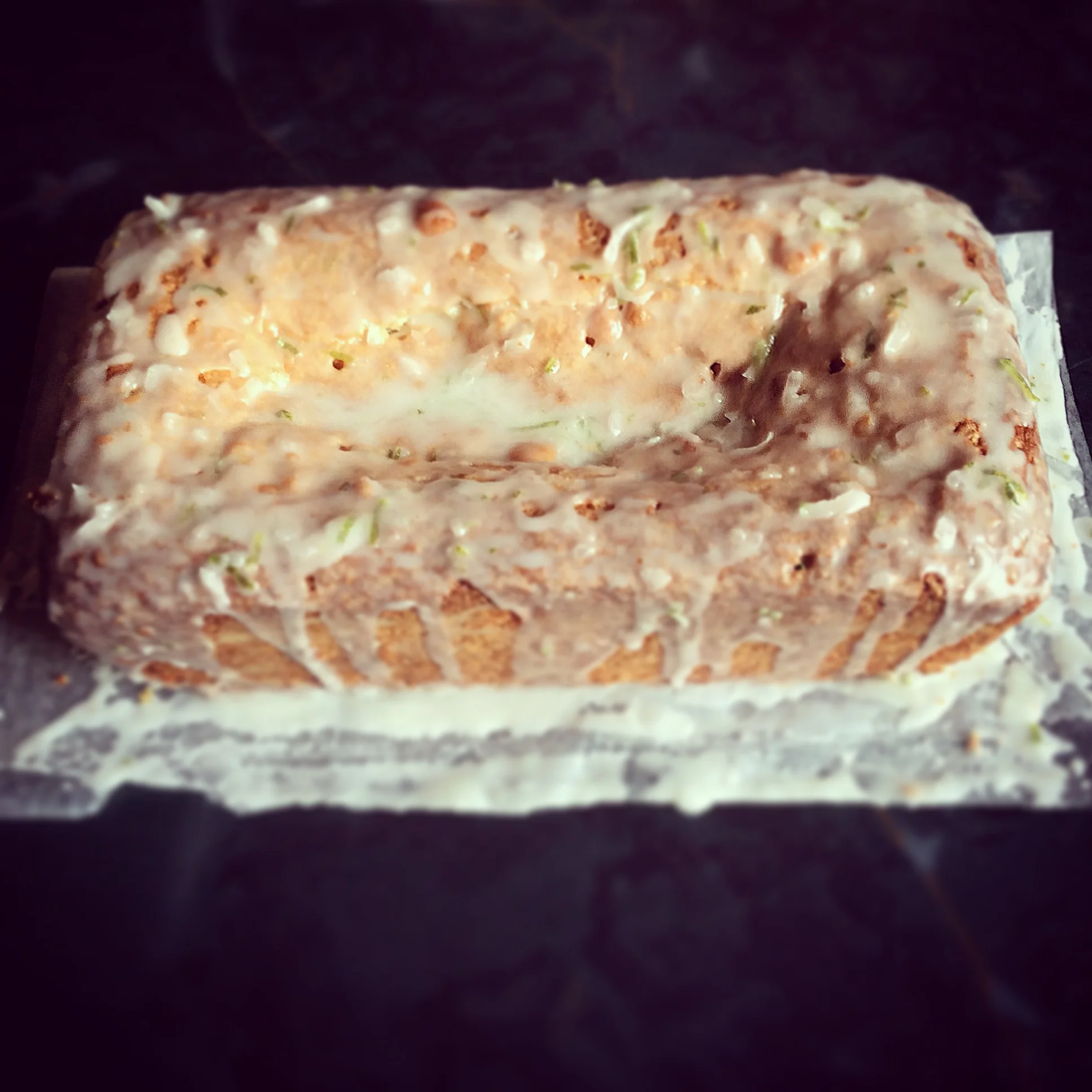  Coconut Lime Pound Cake 