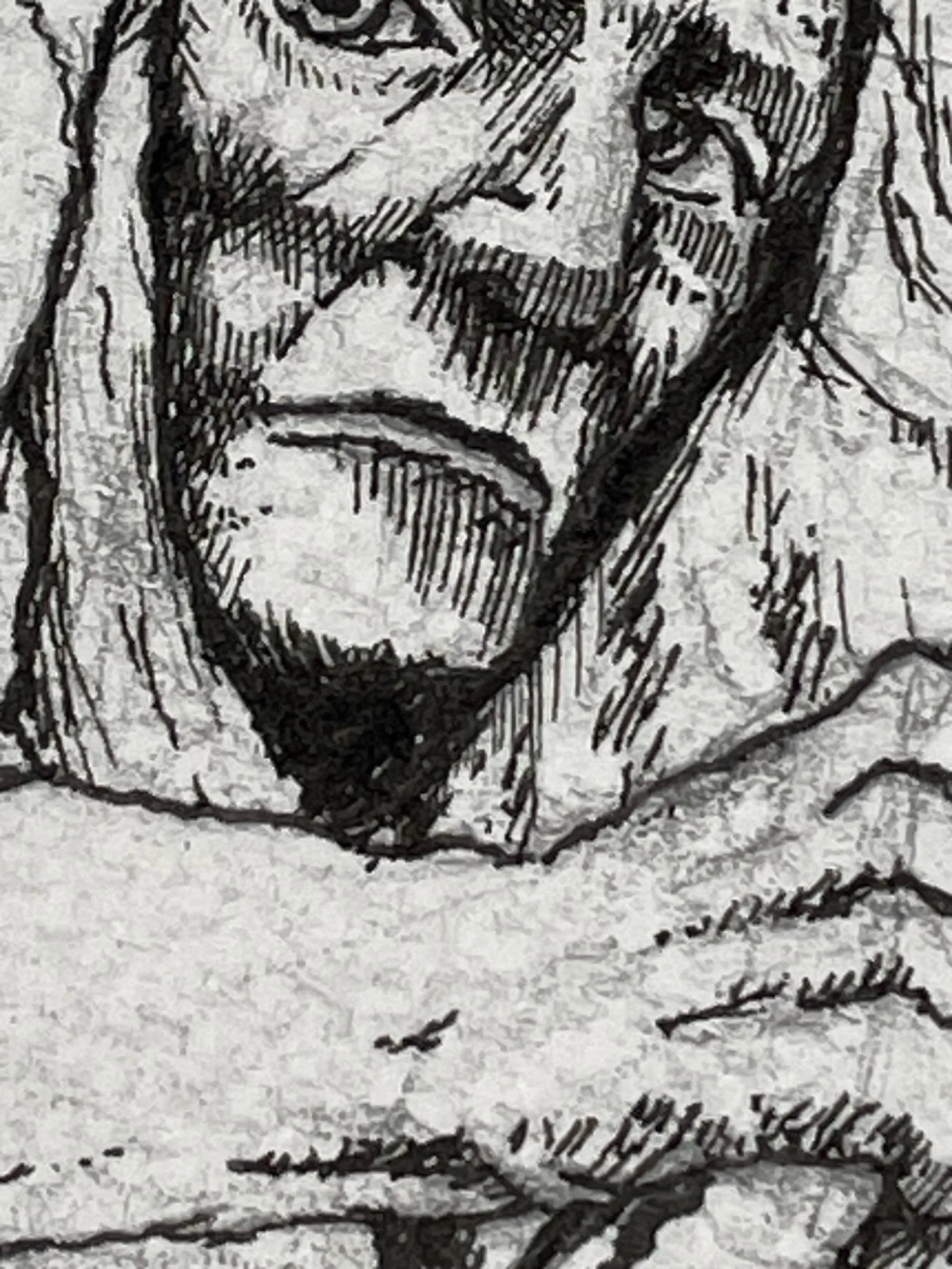 Started working on a new drawing. Really excited by the idea and hope I can pull it off.