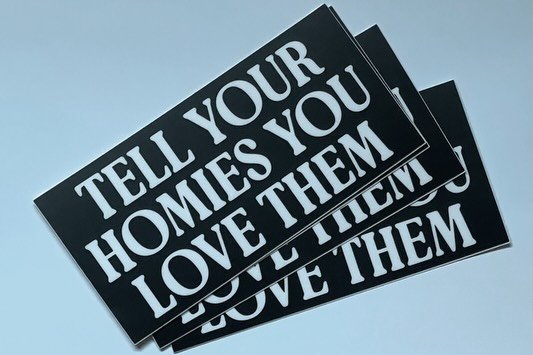 Friendship is rare. Do you know what I&rsquo;m saying to ya? Friendship is rare.
New batch of stickers finally came in! Now available at Matt-Made.Art for only two bucks apiece! What a deal.