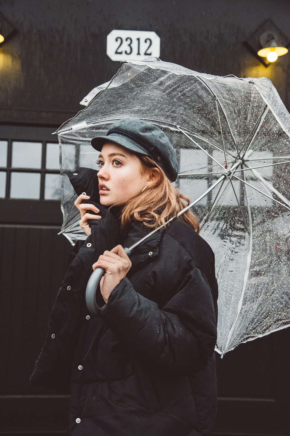 Rainy day in Tacoma, WA