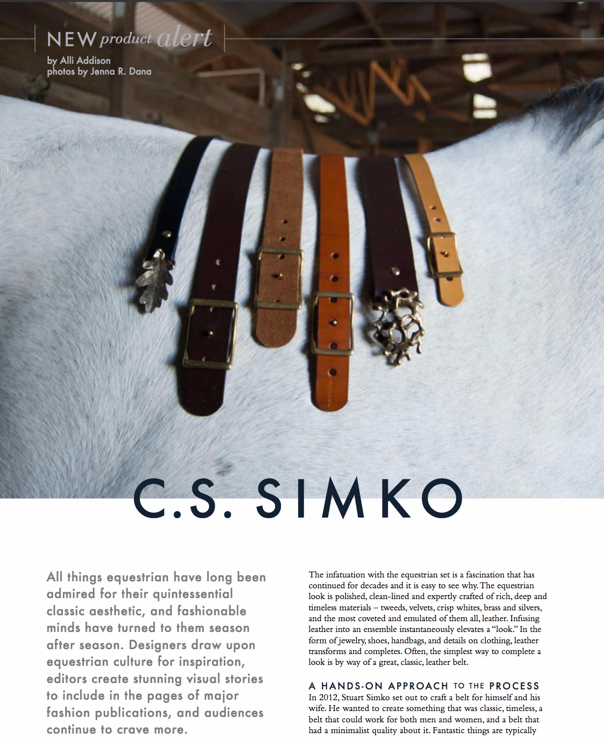 Horse and Style Magazine