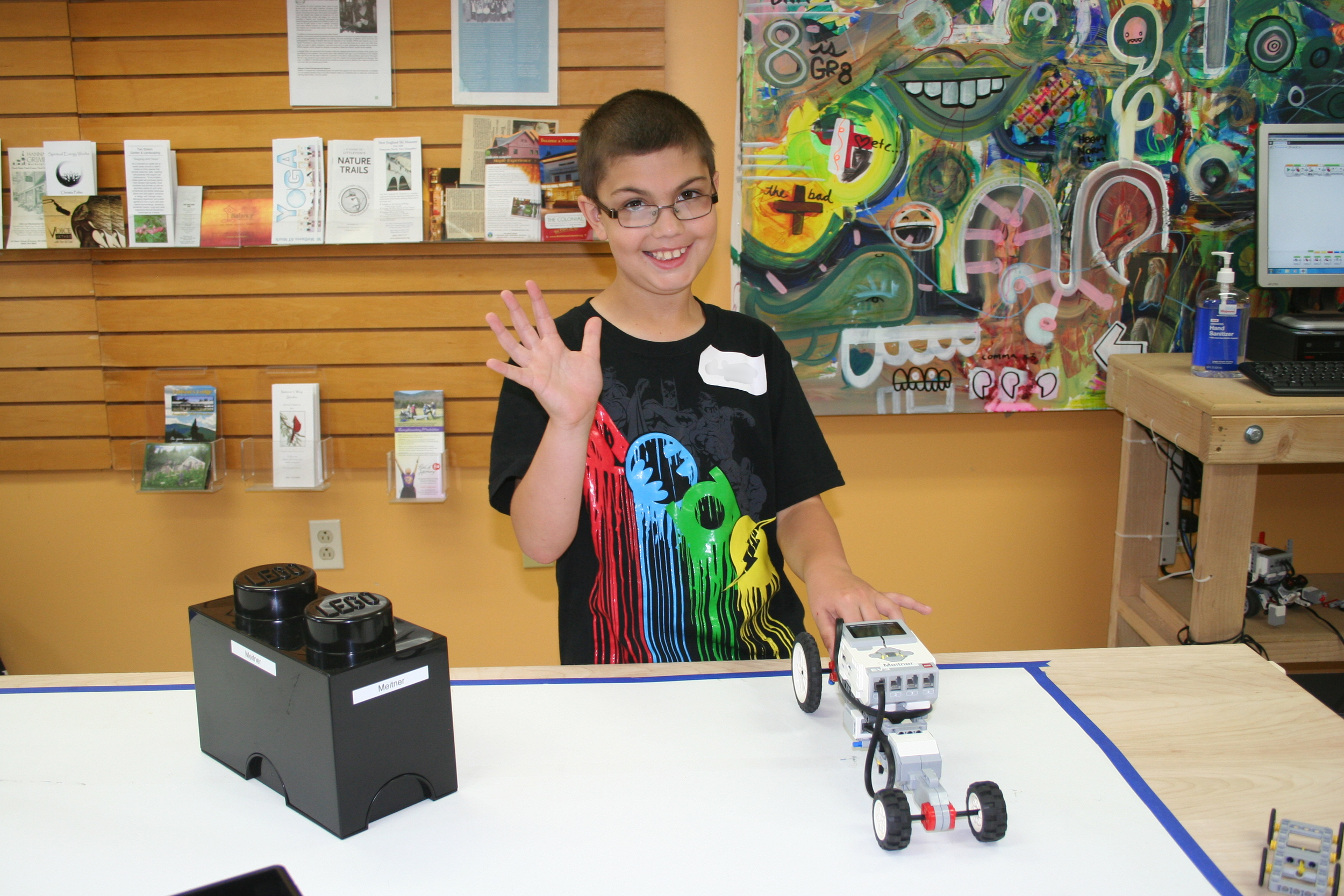  From concept to creation, our campers have a goal in mind and they carry it until they finish. 