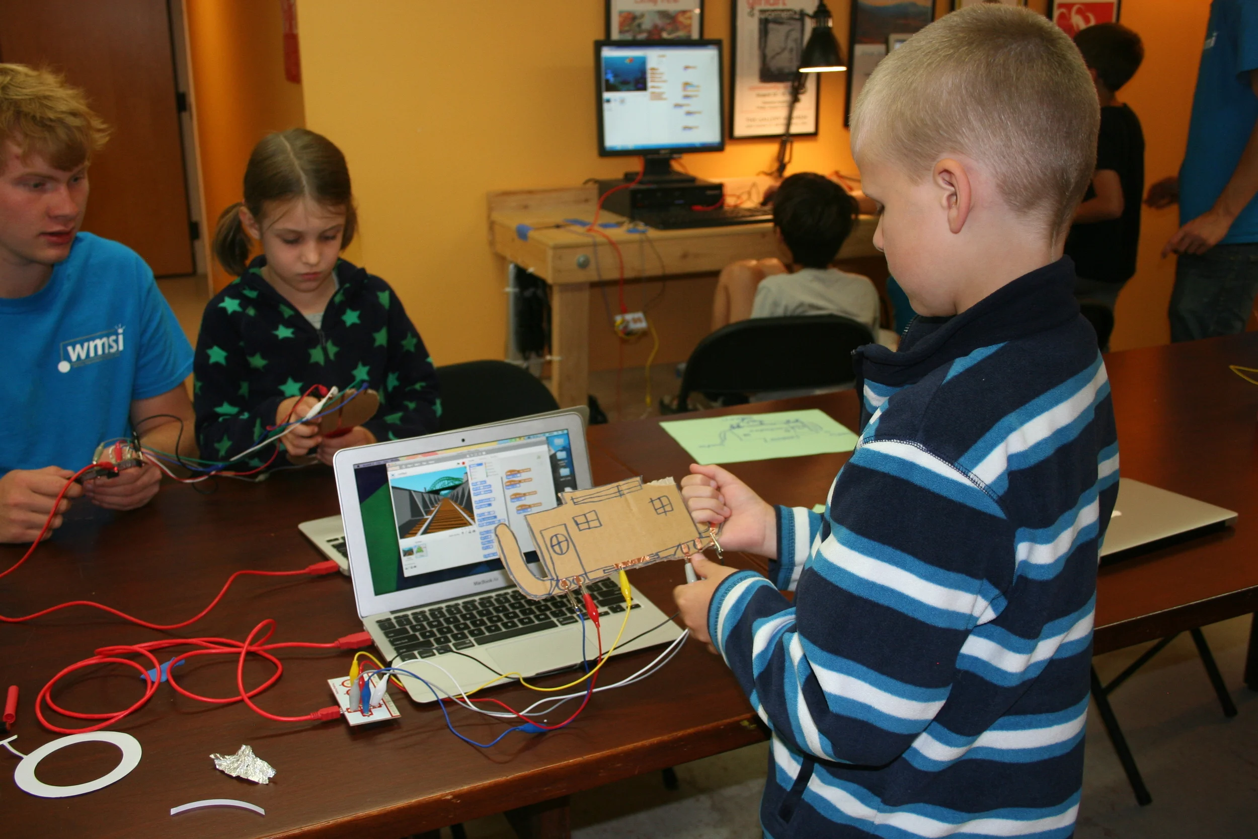 Makey Makey Controller: Design your own videogame controller with some basic electronics.