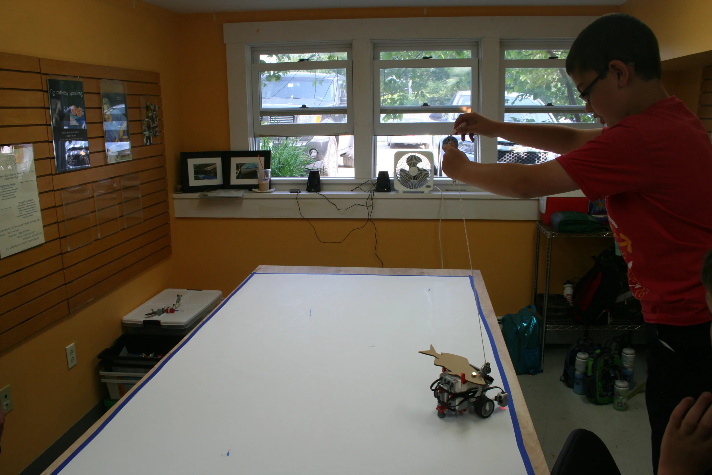 Fishing Rod: Turn your LEGO pieces into a fishing rod that can teach you about gearing while catching robotic fish.