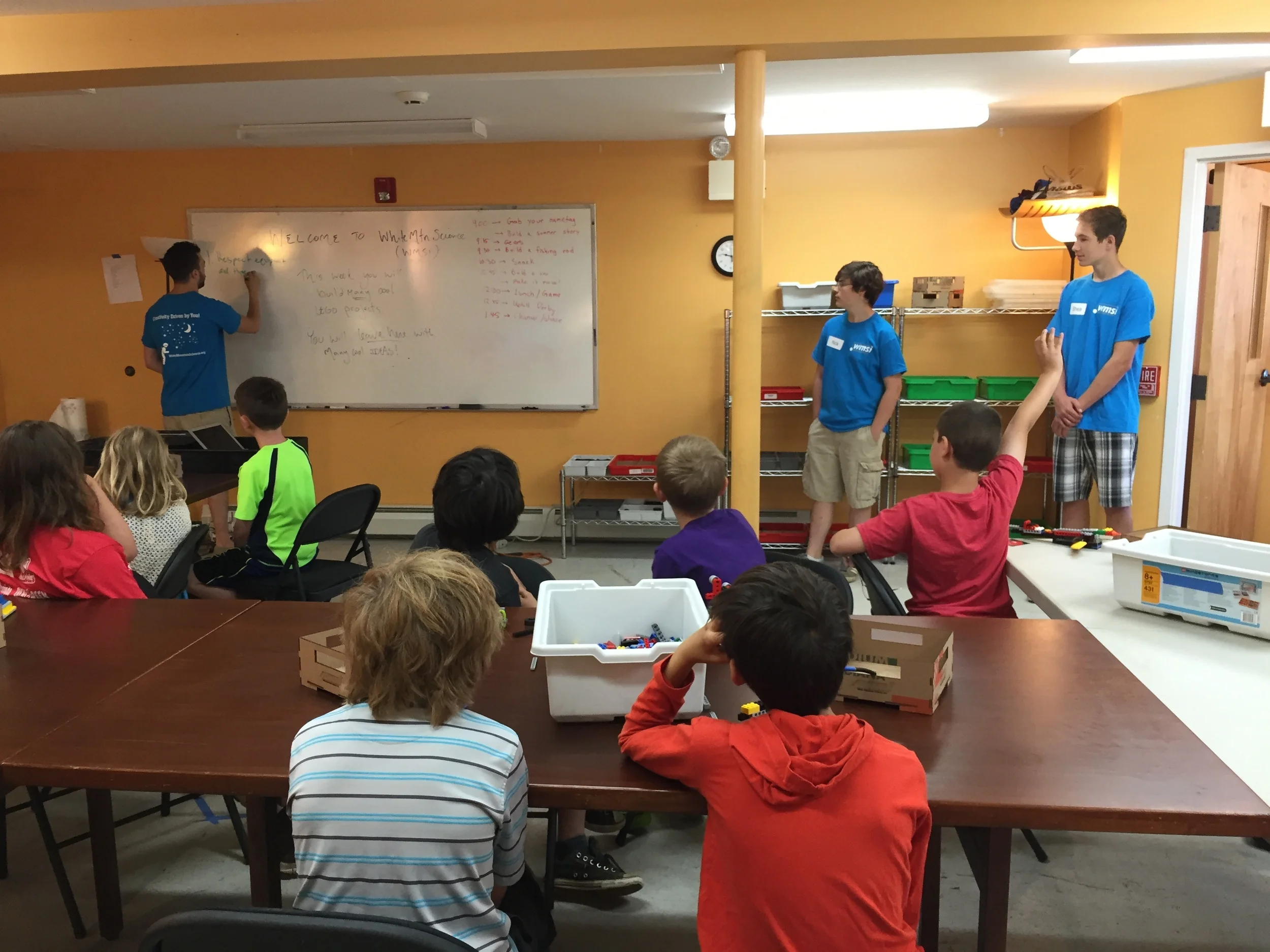 Nametags and Welcomes: Icebreakers and physical games are great ways to take a mental break. 