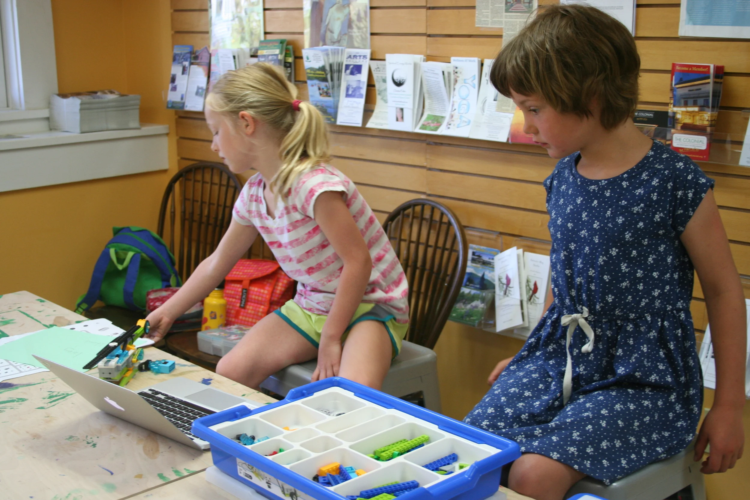  Even with limited time these campers took it upon themselves to iterate and create a whole new LEGO build. 