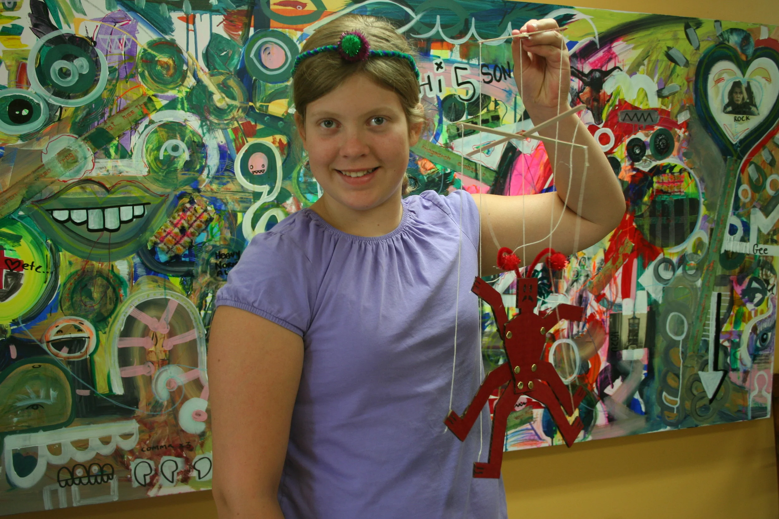  From Fire Ant to Human to Zombies, Cyclops and more, our Makers designed their very own Marionettes today! 