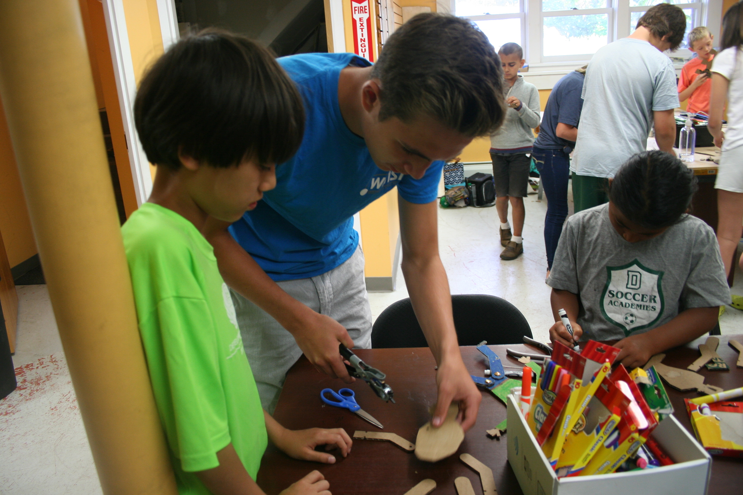  Some assembly is always required in our WMSI Maker projects. 