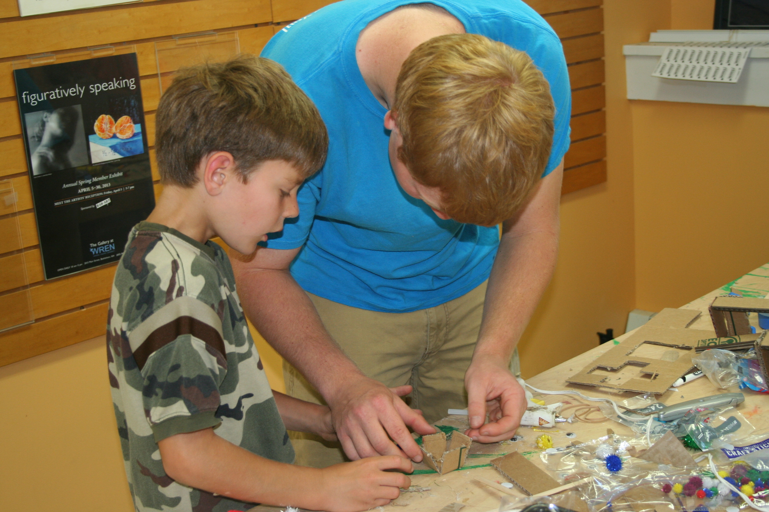  With a few final touches this Maker has completed his Catapult! 