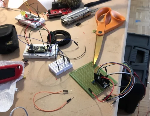                                          Prototyping with two different microcontrollers 